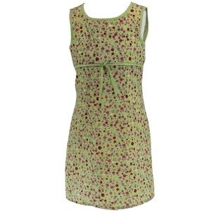 My Michelle Green Floral Sleeveless Dress | Size 16